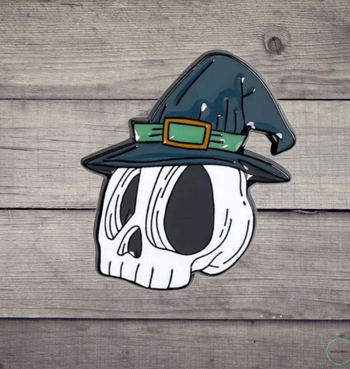Skull - Skeleton - Bones - Needle Minder - Pin - Magnet