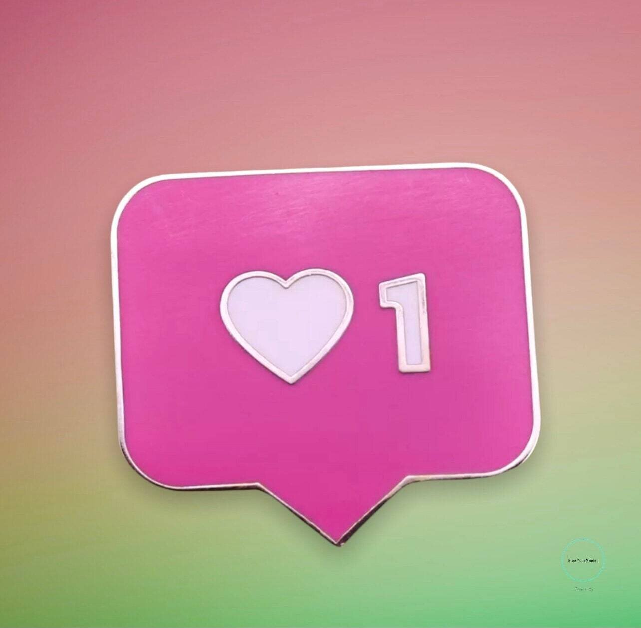 Instagram Heart - One Like - Needle Minder - Pin - Magnet