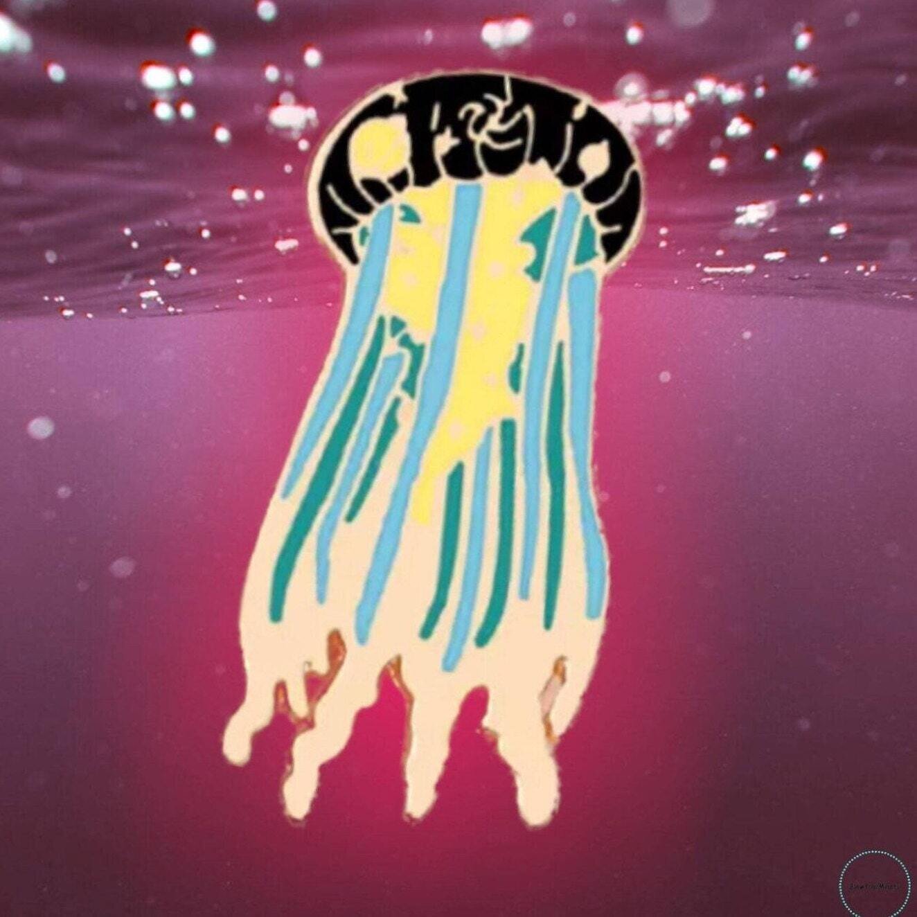 Jellyfish - Jelly Fish - Ocean - Sea - Needle Minder - Pin - Magnet