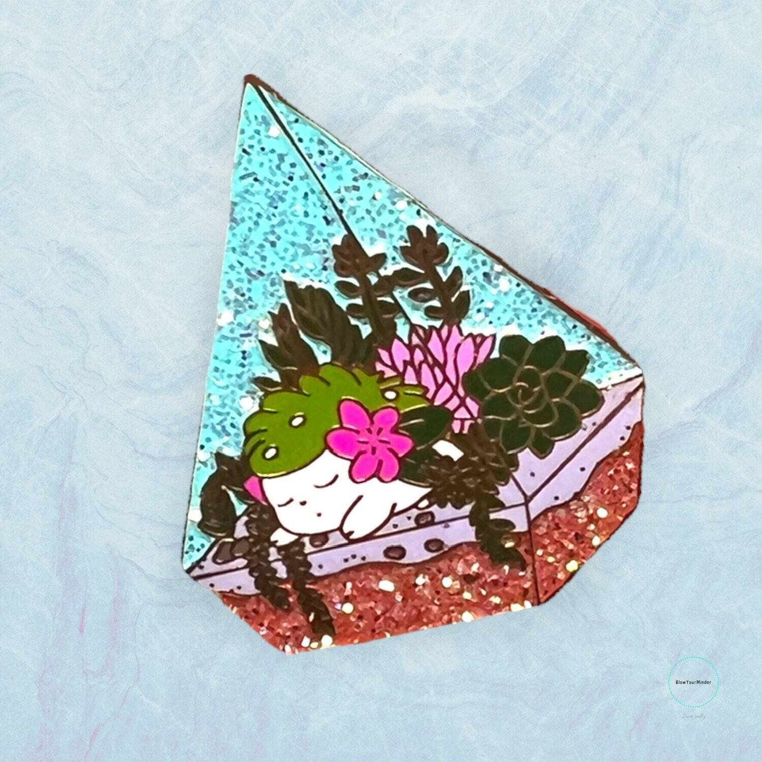 Hedgehog - Chibi - Kawaii - Needle Minder - Pin - Magnet