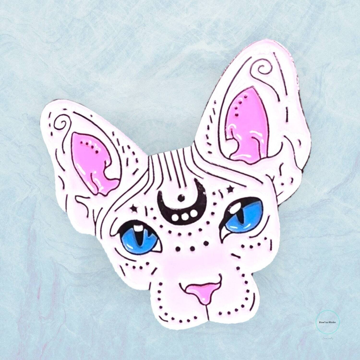 Sphinx - Cat - Needle Minder - Pin - Magnet
