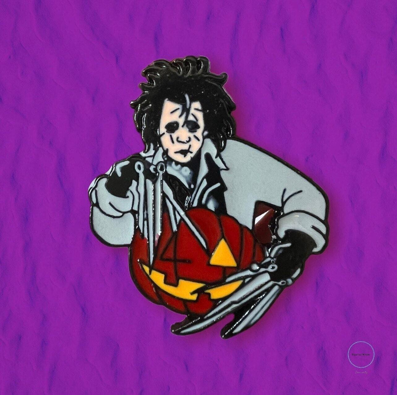 B Grade - Edward Scissor Hands - Movie - Needle Minder - Pin - Magnet