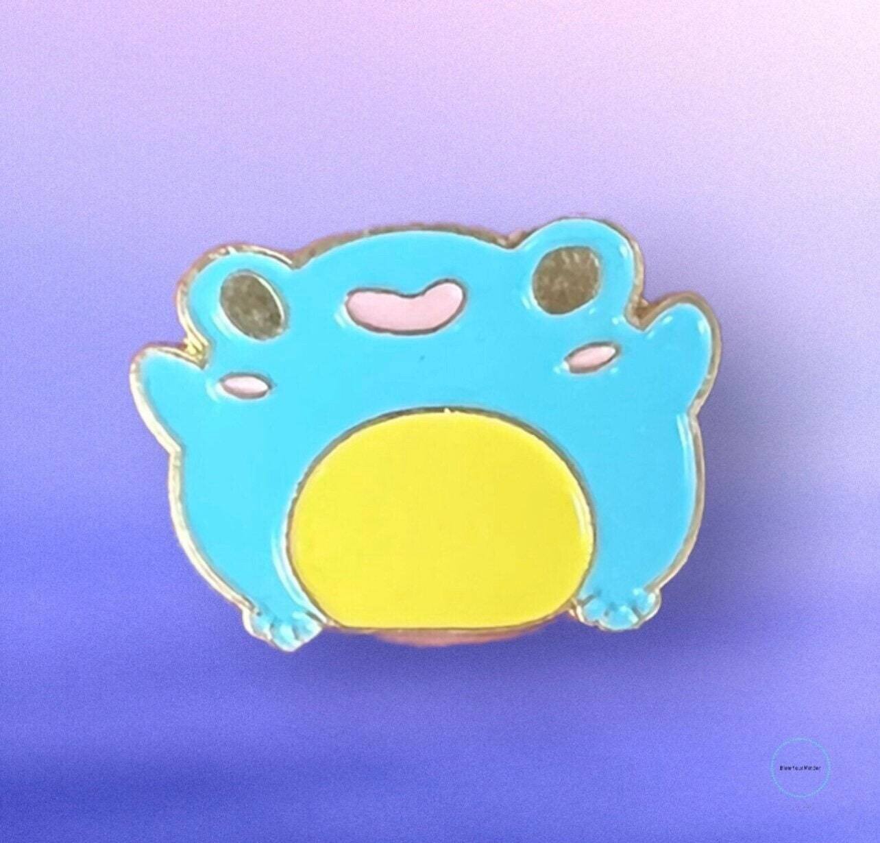 Frog - Blue - Needle Minder - Pin - Magnet