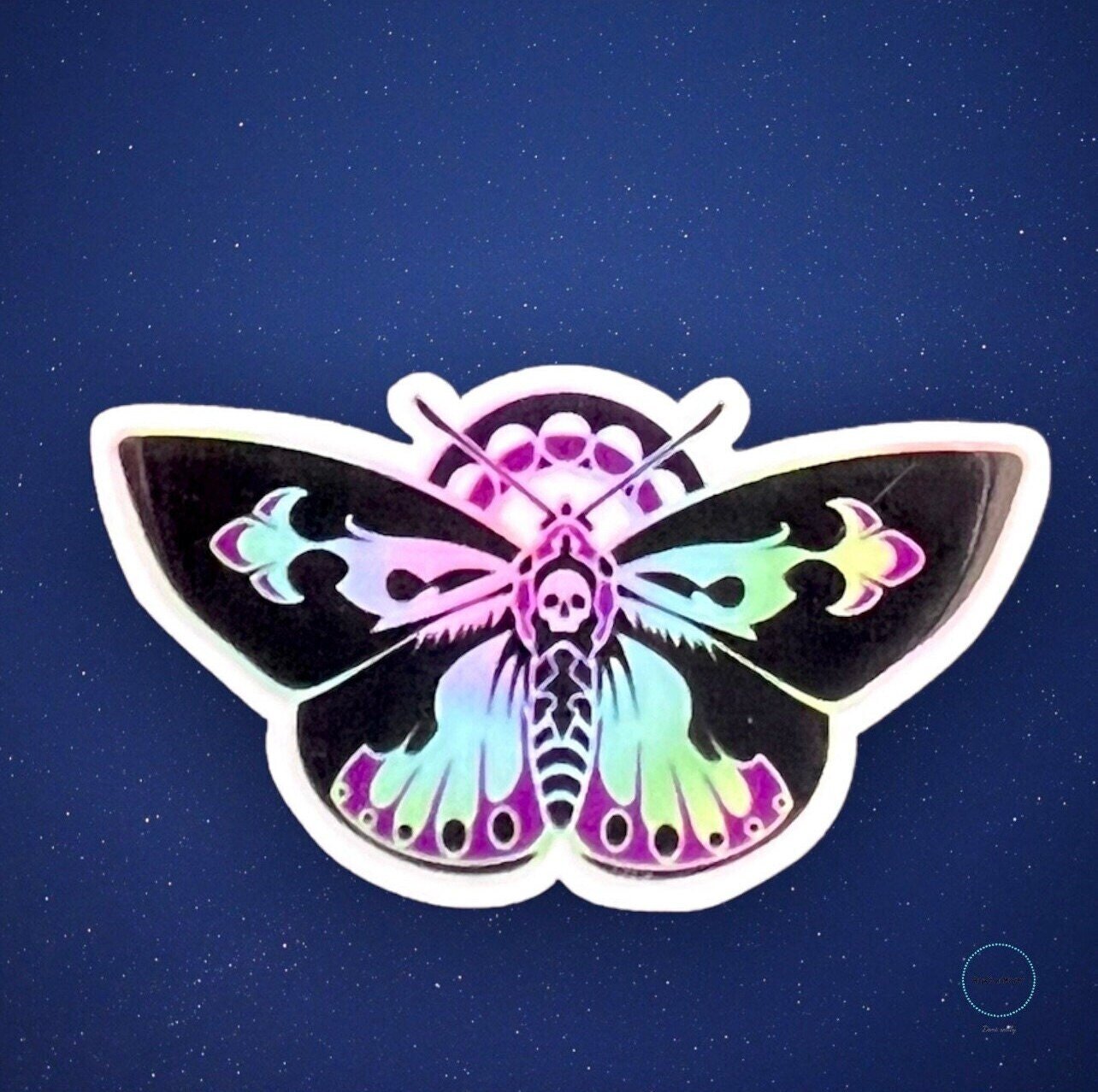 Dead Head Moth - Butterfly - Acrylic - Needle Minder - Pin - Magnet