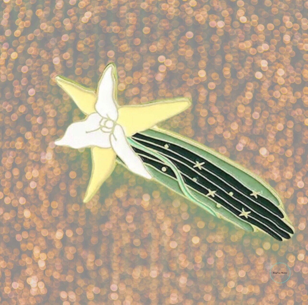 Lily - Shooting Star - Needle Minder - Pin - Magnet
