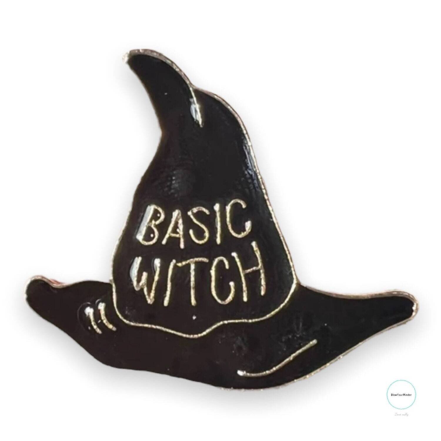 Basic Witch - Hat - Witchy - Needle Minder - Pin - Magnet