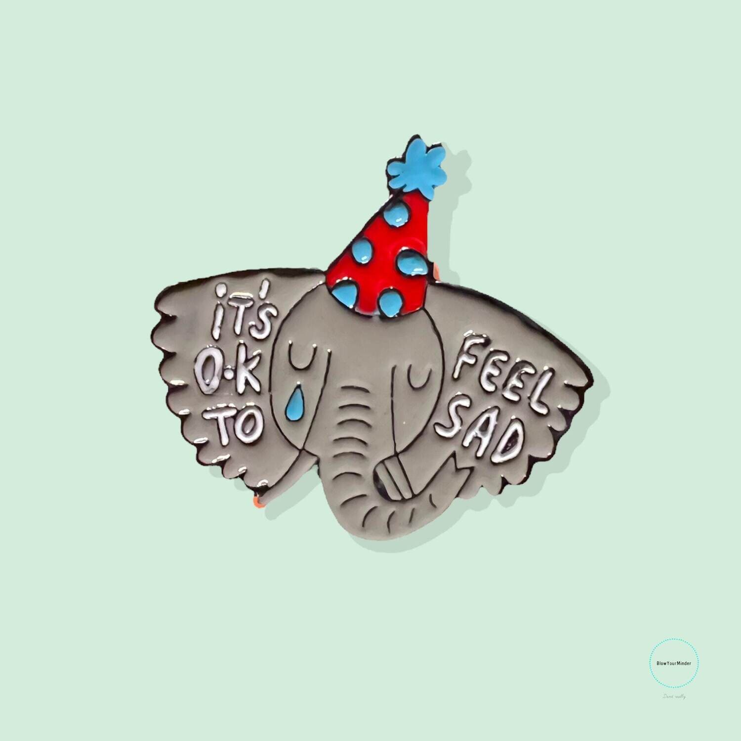 It’s Okay To Feel Sad - Needle Minder - Pin - Magnet