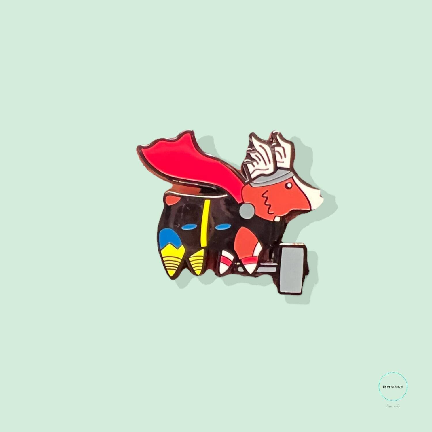 Anime - Super Hero - Dog - I Have No Idea - Needle Minder - Pin - Magnet