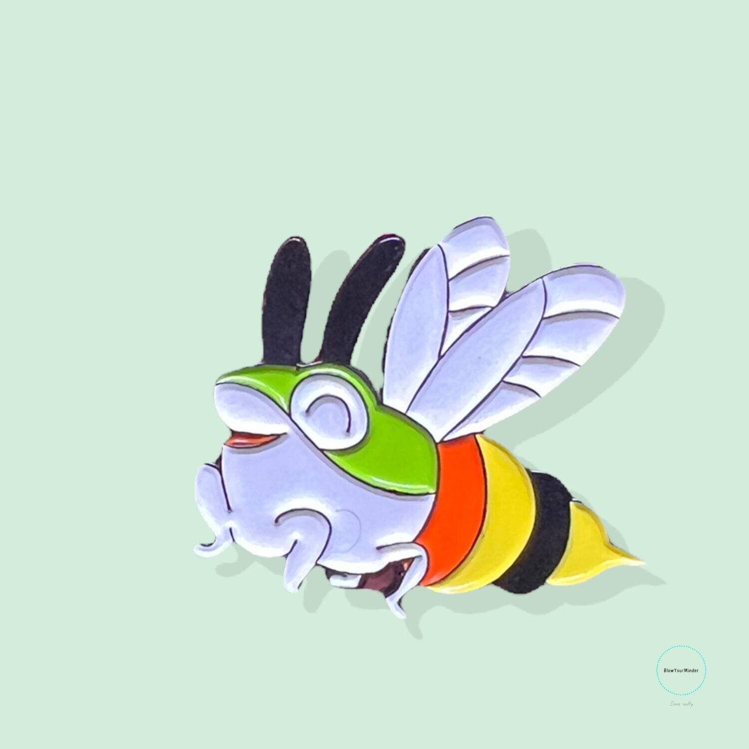 Grasshopper Bee? - Some Kind Of Bug - Needle Minder - Pin - Magnet