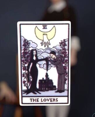 The Lovers - Addams Family - Acrylic - Needle Minder - Pin - Magnet