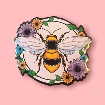 Bee - Spring - Summer - Needle Minder - Pin - Magnet