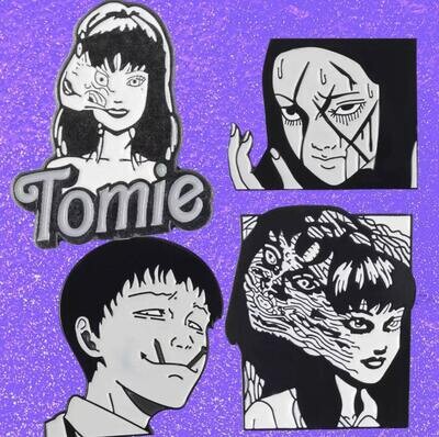 Tommie - Anime - Gore - Tomie - Minder - Needle - Pin - Magnet
