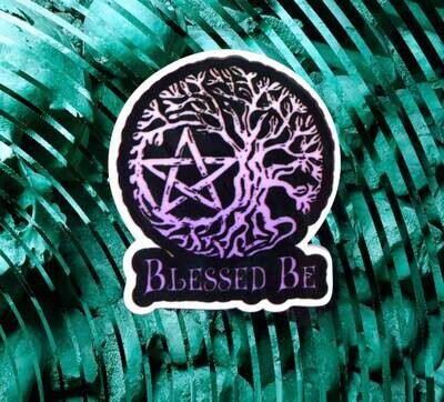 Blessed Be - Witchy - Witch - Acrylic - Needle Minder - Pin - Magnet
