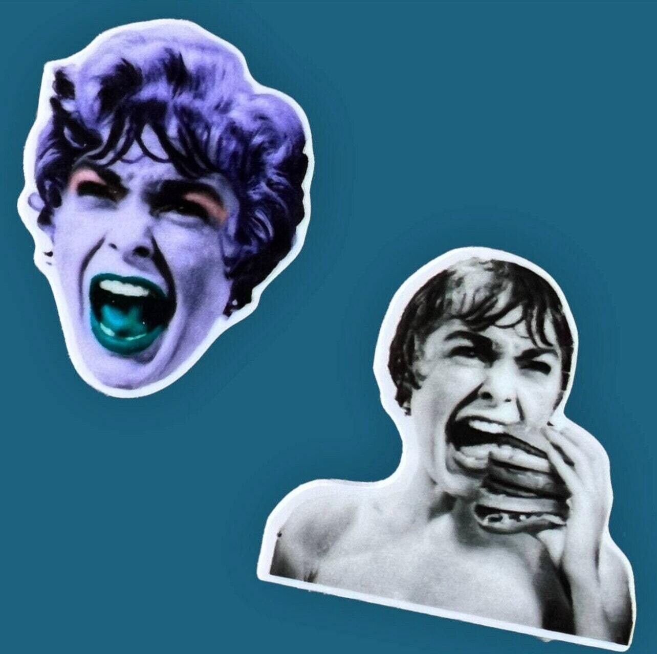 Psycho - Movie - Alfred Hitchcock - Cult Classic - Acrylic - Minder - Needle - Pin - Magnet
