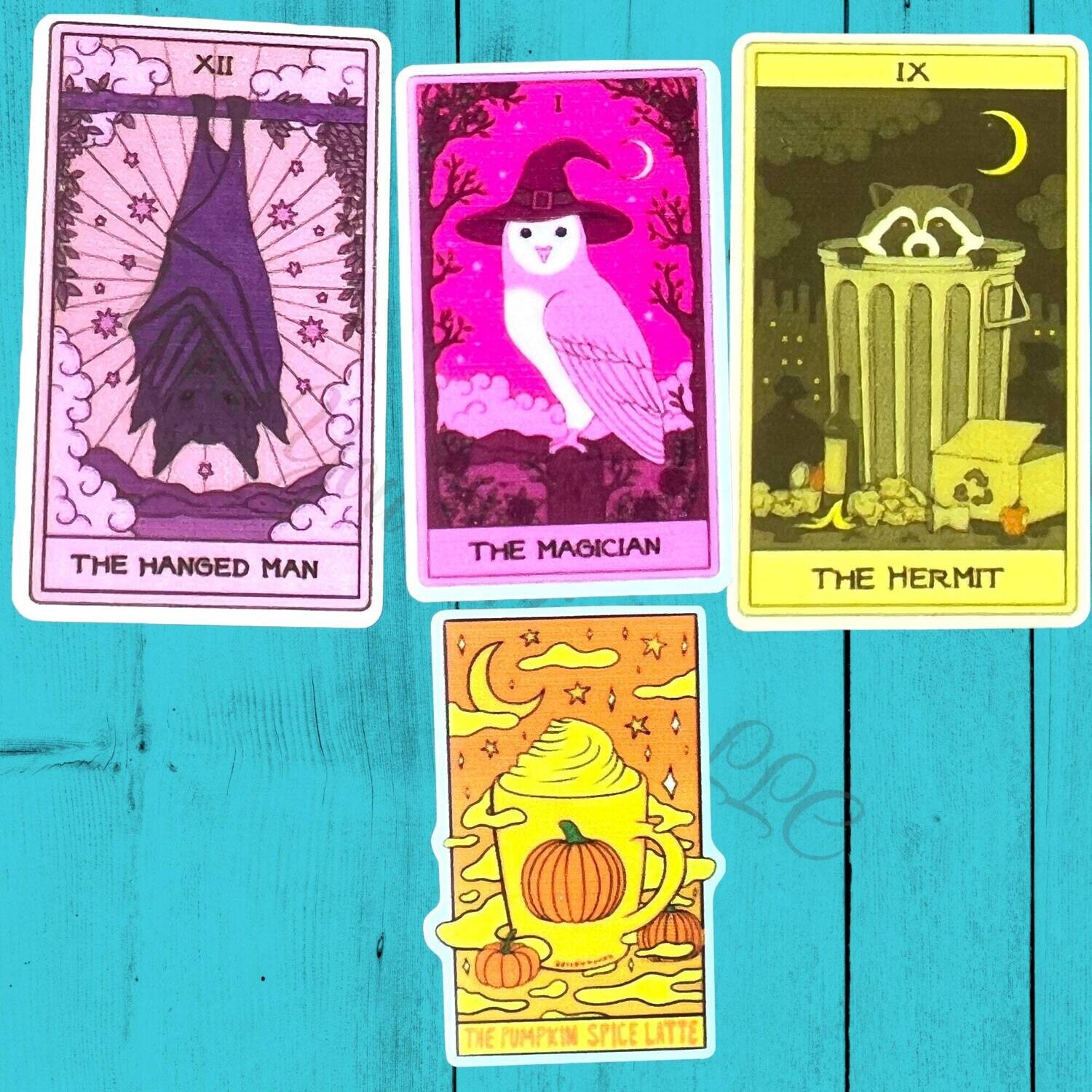 Tarot Card - Witchy - Spiritual - Witch - Psychic - Acrylic - Minder - Needle - Pin - Magnet