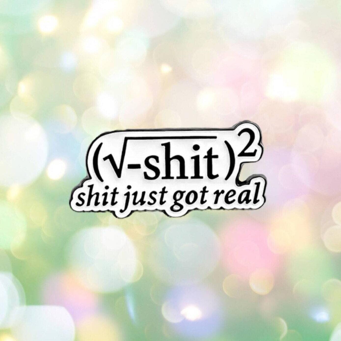 Math Equation - Just Got Real - Needle Minder - Needle - Pin - Magnet