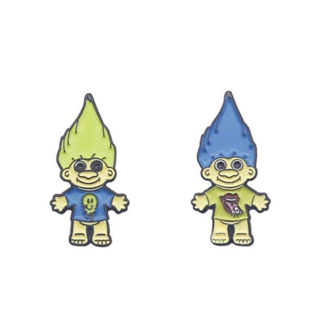 Troll - Nostalgia - Nostalgic - 80’s - 90’s - Toy - Minder - Needle - Pin - Magnet