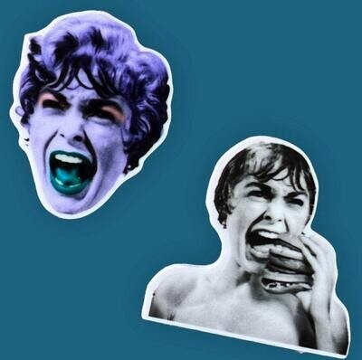 Psycho - Movie - Alfred Hitchcock - Cult Classic - Acrylic - Minder - Needle - Pin - Magnet