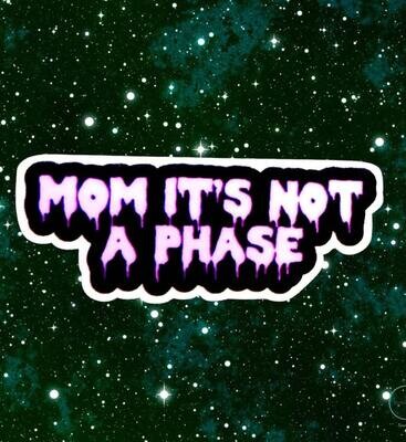 Mom - It’s Not A Phase - Emo - Funny - Acrylic - Needle Minder - Pin - Magnet