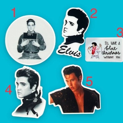 Elvis - Blue Christmas - Mug Shot - Movie - Needle Minder - Needle - Pin - Magnet
