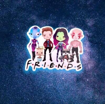Guardians - Friends - Galaxy - Movie - Acrylic - Needle Minder - Pin - Magnet