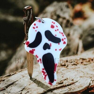 Scream - Ghost Face - Movie - Horror - Charm - Needle Minder - Pin - Magnet