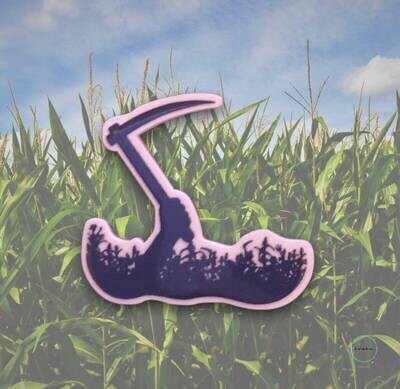Sickle - Children Of The Corn - Horror - Acrylic - Needle Minder - Pin - Magnet