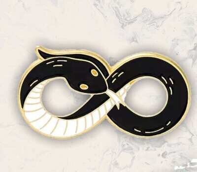 Snake - Infinity - Reptile - Serpent - Needle Minder - Pin - Magnet