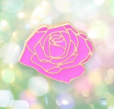 Pink - Rose - Flower - Mother’s Day - Needle Minder - Pin - Magnet