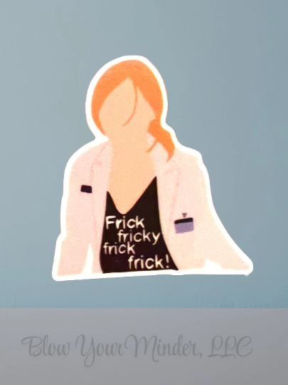Scrubs - Doctor - JD - Elliot - Turk - Down Rowdy - Acrylic - Needle Minder - Needle - Pin - Magnet