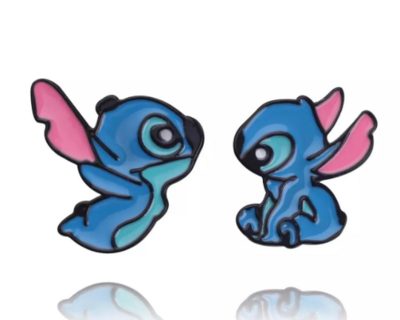 Set Of 2 - Stitch - Lilo - Needle Minder - Pin - Magnet