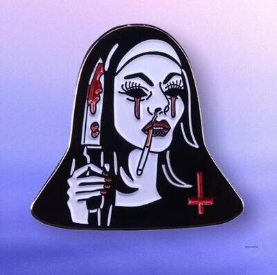 The Nun - Movie - Killer - Needle Minder - Pin - Magnet