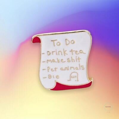 To Do List - Needle Minder - Pin - Magnet