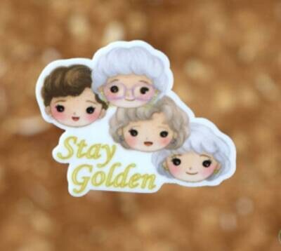 Golden Girls - Stay Golden - Needle Minder - Pin - Magnet