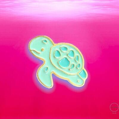 Sea Turtle - Cute - Needle Minder - Pin - Magnet