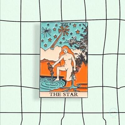 Tarot - Star - Needle Minder - Pin - Magnet