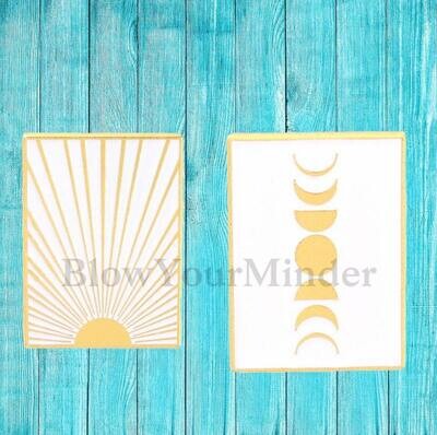 Moon Phase - Sun - Needle Minder - Pin - Magnet