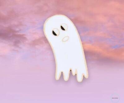 B Grade - Old School Ghost - Needle Minder - Pin - Magnet