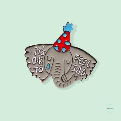 It’s Okay To Feel Sad - Needle Minder - Pin - Magnet
