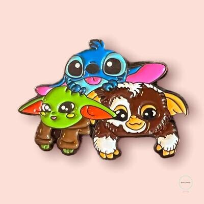 Gizmo - Gremlin - Stitch - Buddies - Babies - Needle Minder - Pin - Magnet