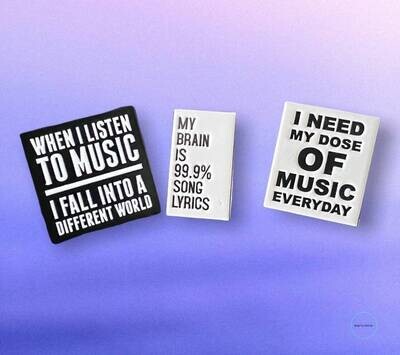 Music - Teacher - I Need Music - Needle Minder - Pin - Magnet
