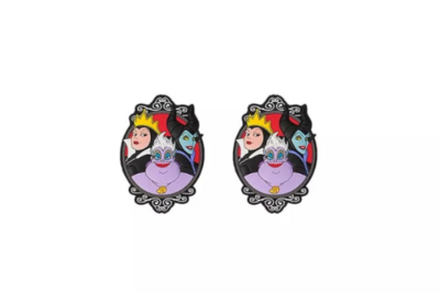 Villian - Disney - Cartoon - Costume Jewelry - Post Earrings - Small - Kid - Child - Teen - Popular - Gift - Present