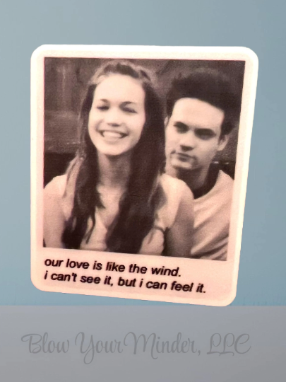 Walk To Remember - Romance - Love - Sad - Acrylic - Minder - Needle - Pin - Magnet
