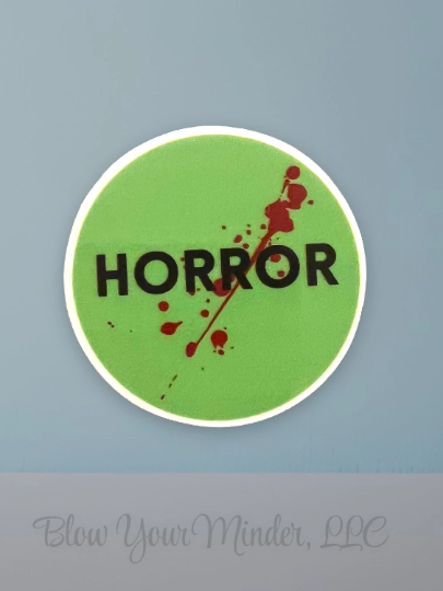 VHS - Horror Sticker - Acrylic - Needle Minder - Pin - Magnet