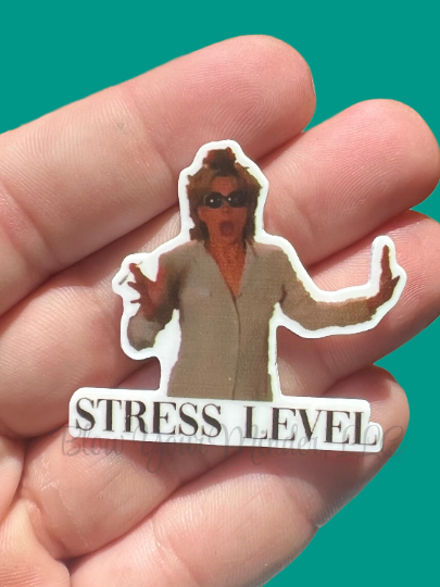 Parent Trap - Stress Level - Funny - Nostalgia - Acrylic - Bus - Scooby Minder - Needle - Pin - Magnet