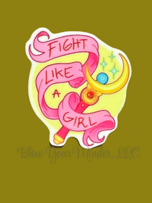 Fight Like A Girl - Sailor Moon - Anime - Needle Minder - Pin - Magnet