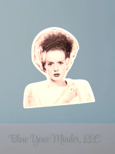 Bride Of Frankenstein - Monster - Movie - Classic Horror - Minder - Needle - Pin - Magnet