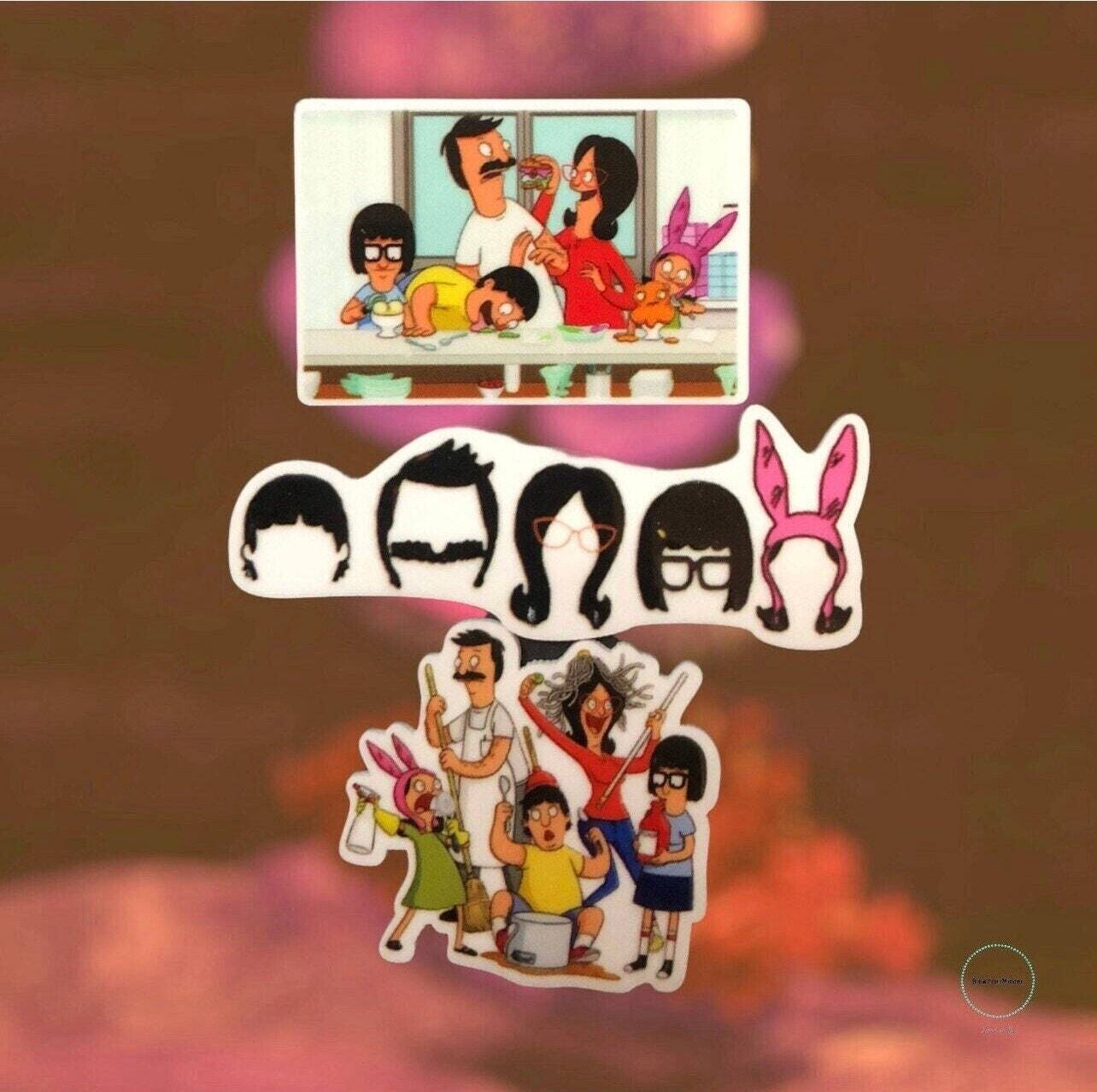 Bobs Burgers - Tv Show - Funny - Acrylic - Minder - Needle - Pin - Magnet