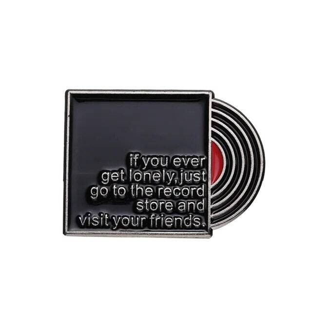 Records - Minder - Needle - Pin - Magnet