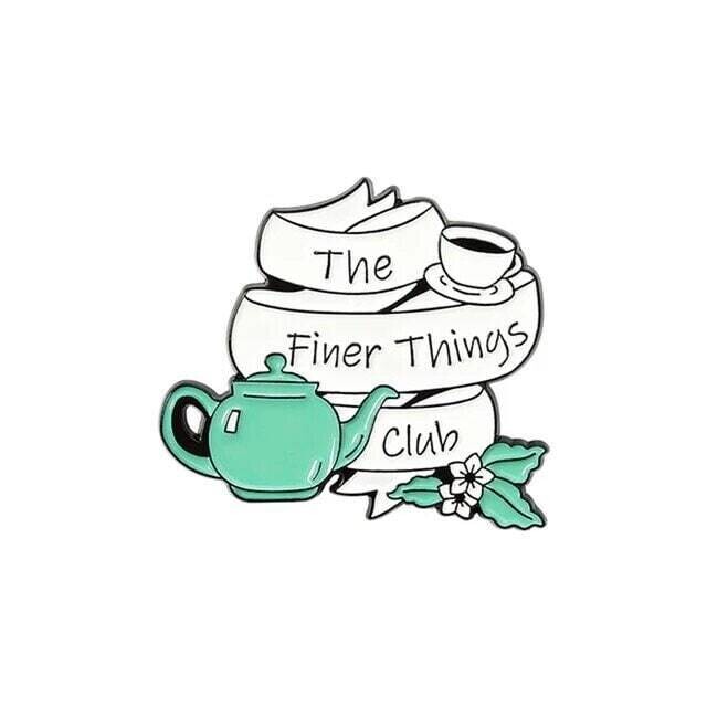 Finer Things Club - Office - Teapot - Needle Minder - Needle - Pin - Magnet